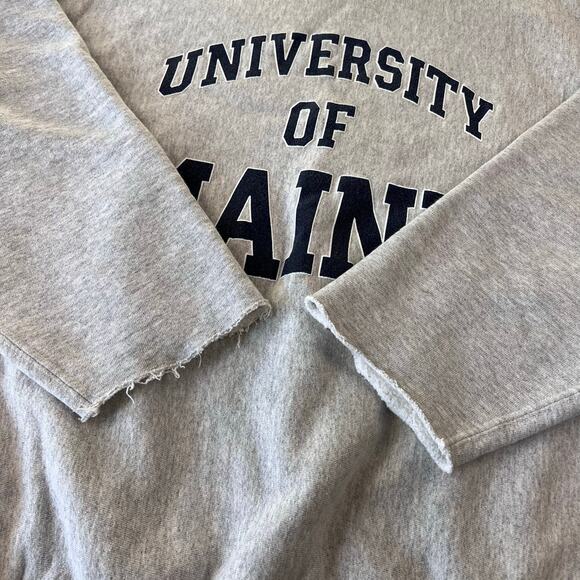 University of Maine vintage The Cotton Exchange mens size XL gray Sweatshirt - Picture 4 of 7
